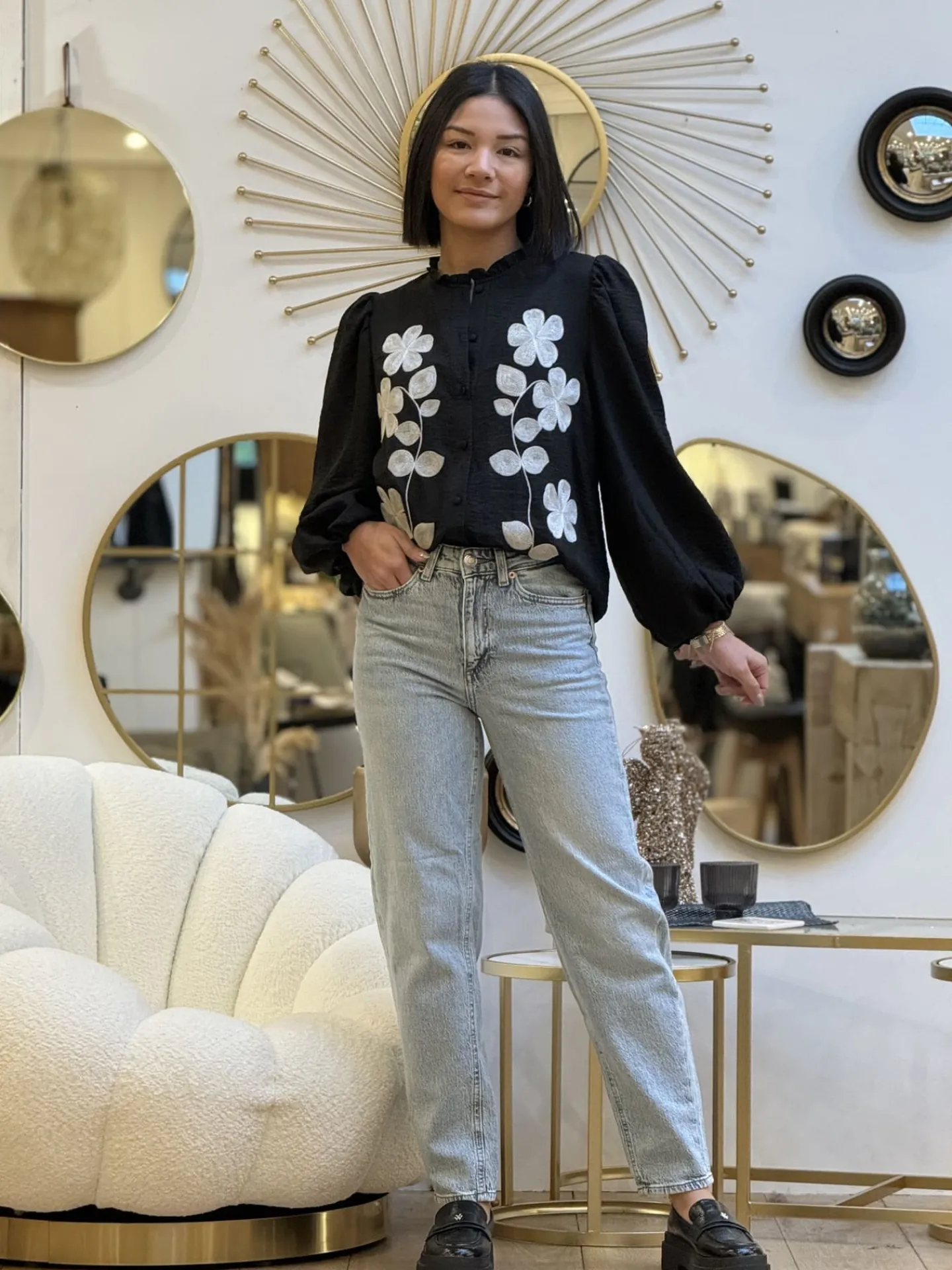 Blouse Adèle*Mademoiselle Marcelle Sale
