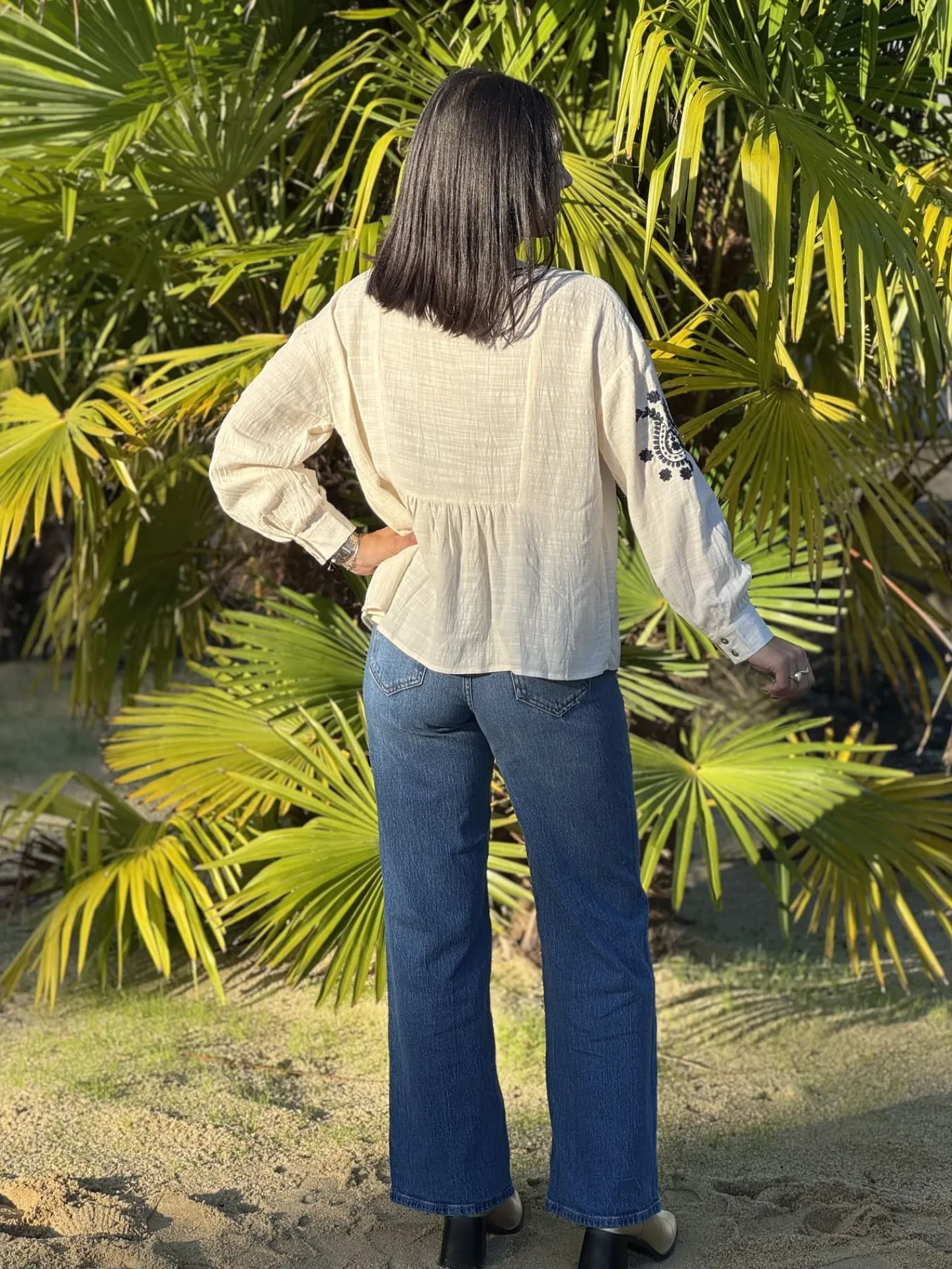 Blouse Cyrielle*Mademoiselle Marcelle Outlet