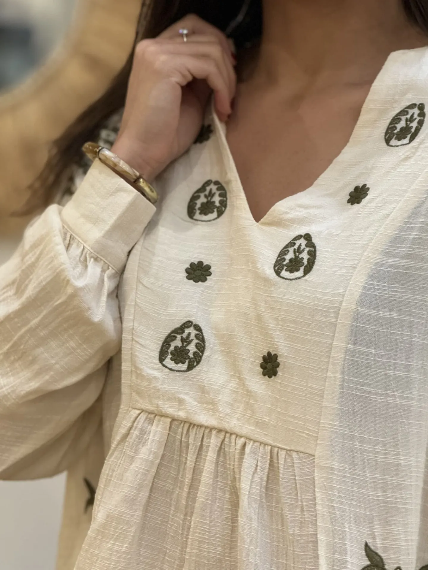 Blouse Cyrielle*Mademoiselle Marcelle Outlet