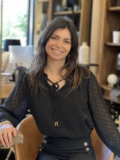 Blouse Jade*Mademoiselle Marcelle Flash Sale