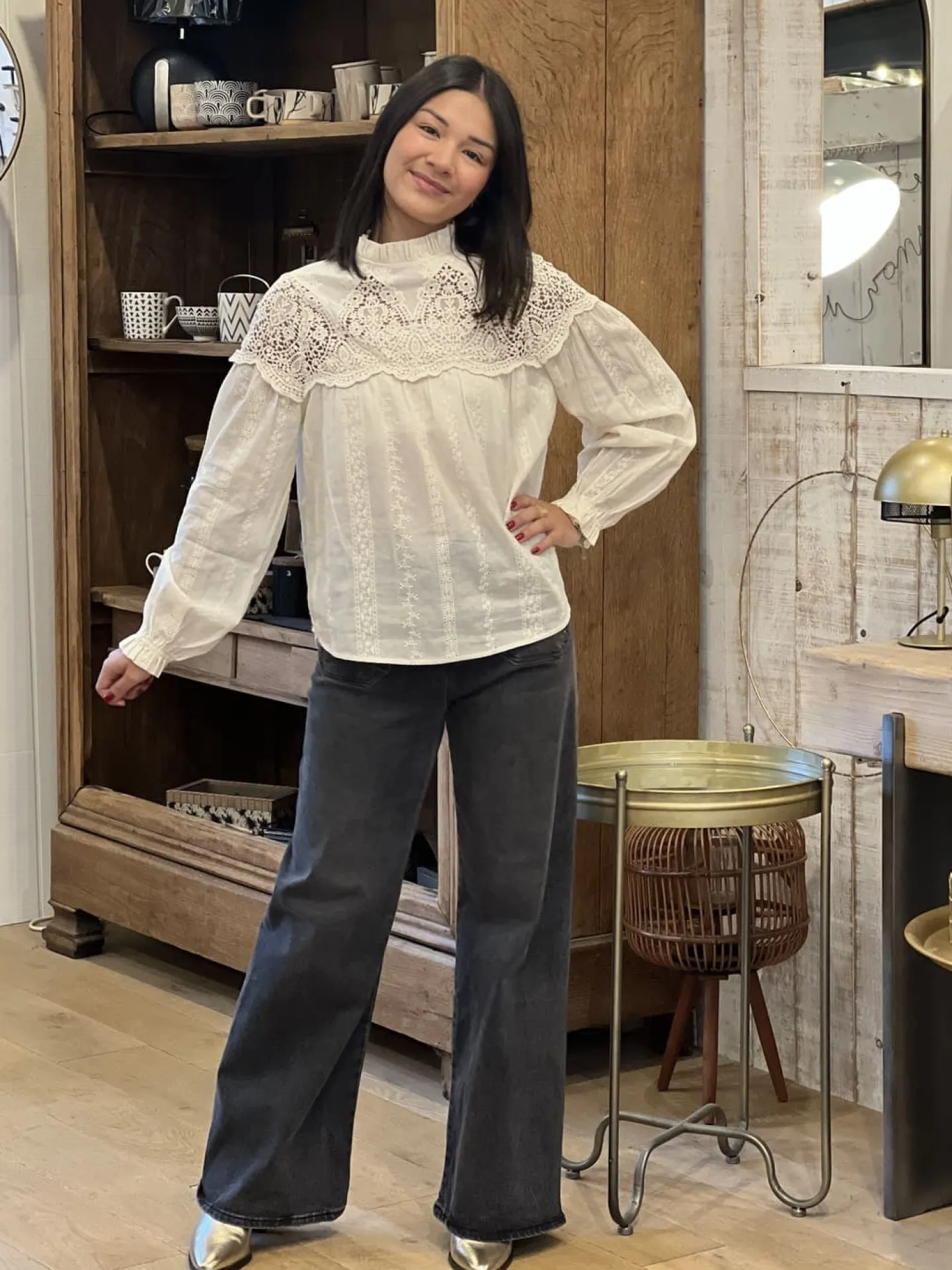 Blouse Pauline*Mademoiselle Marcelle Cheap