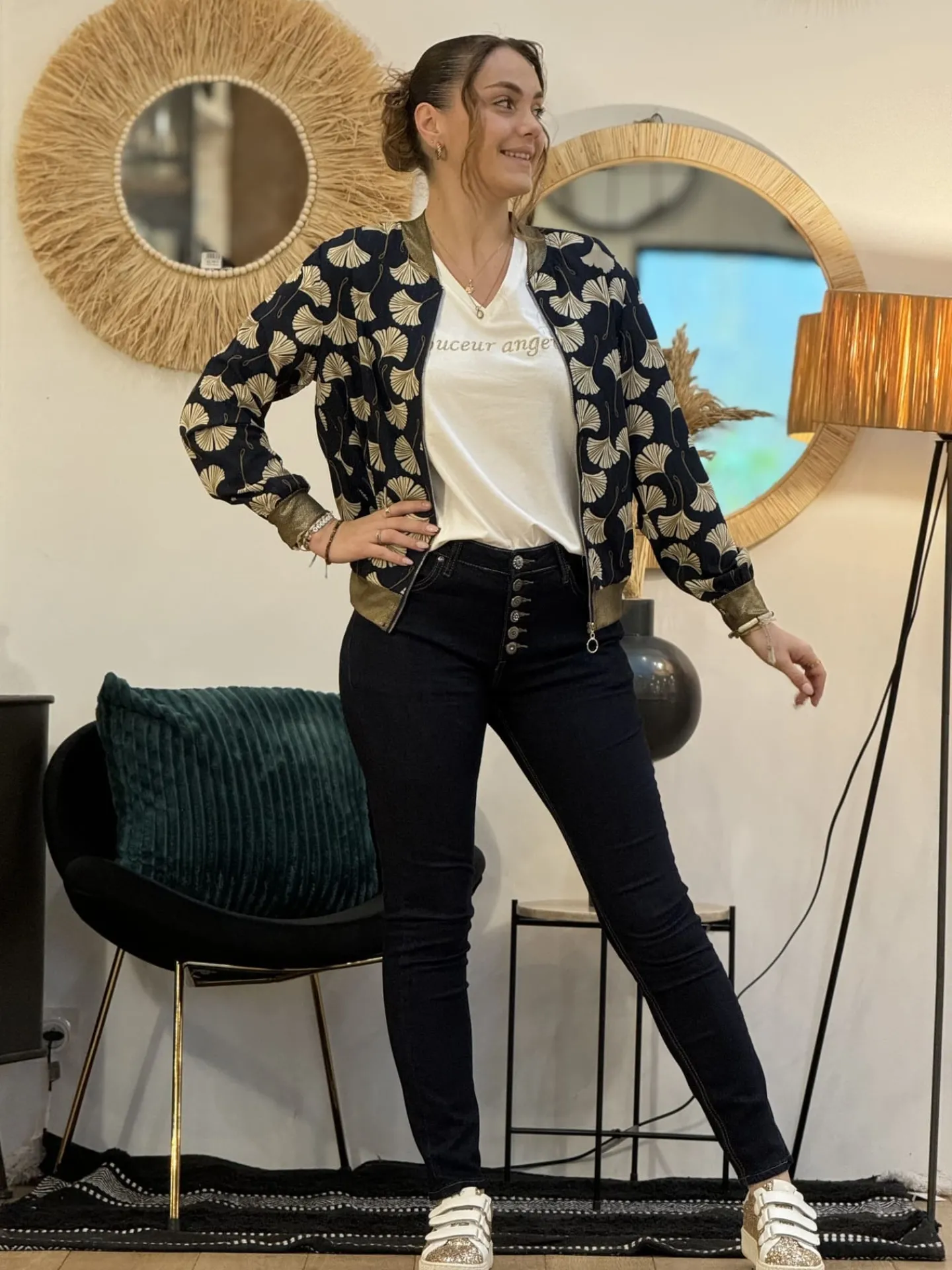 Bombers Céleste*Mademoiselle Marcelle Store