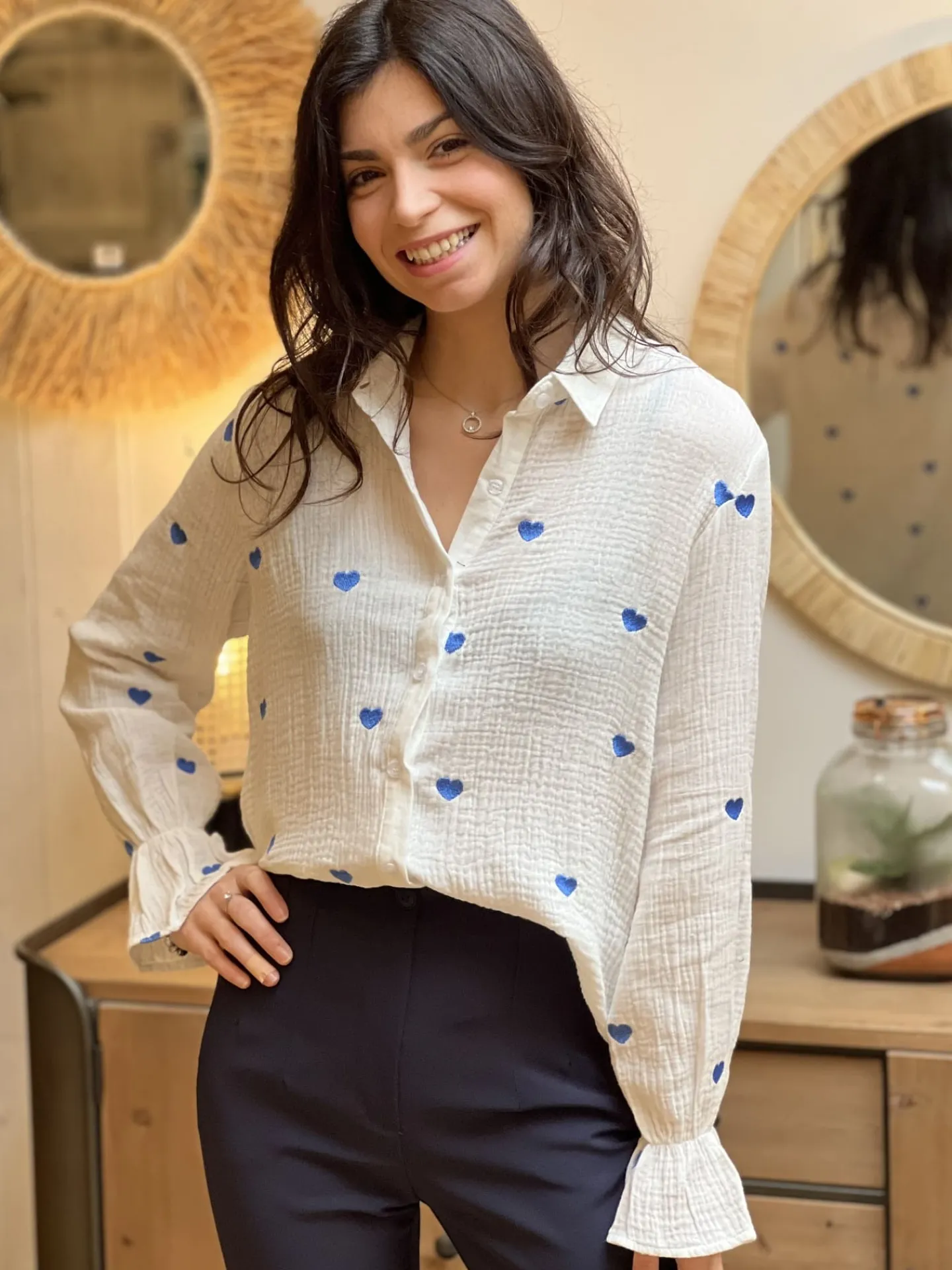 Chemise Caroline*Mademoiselle Marcelle Flash Sale