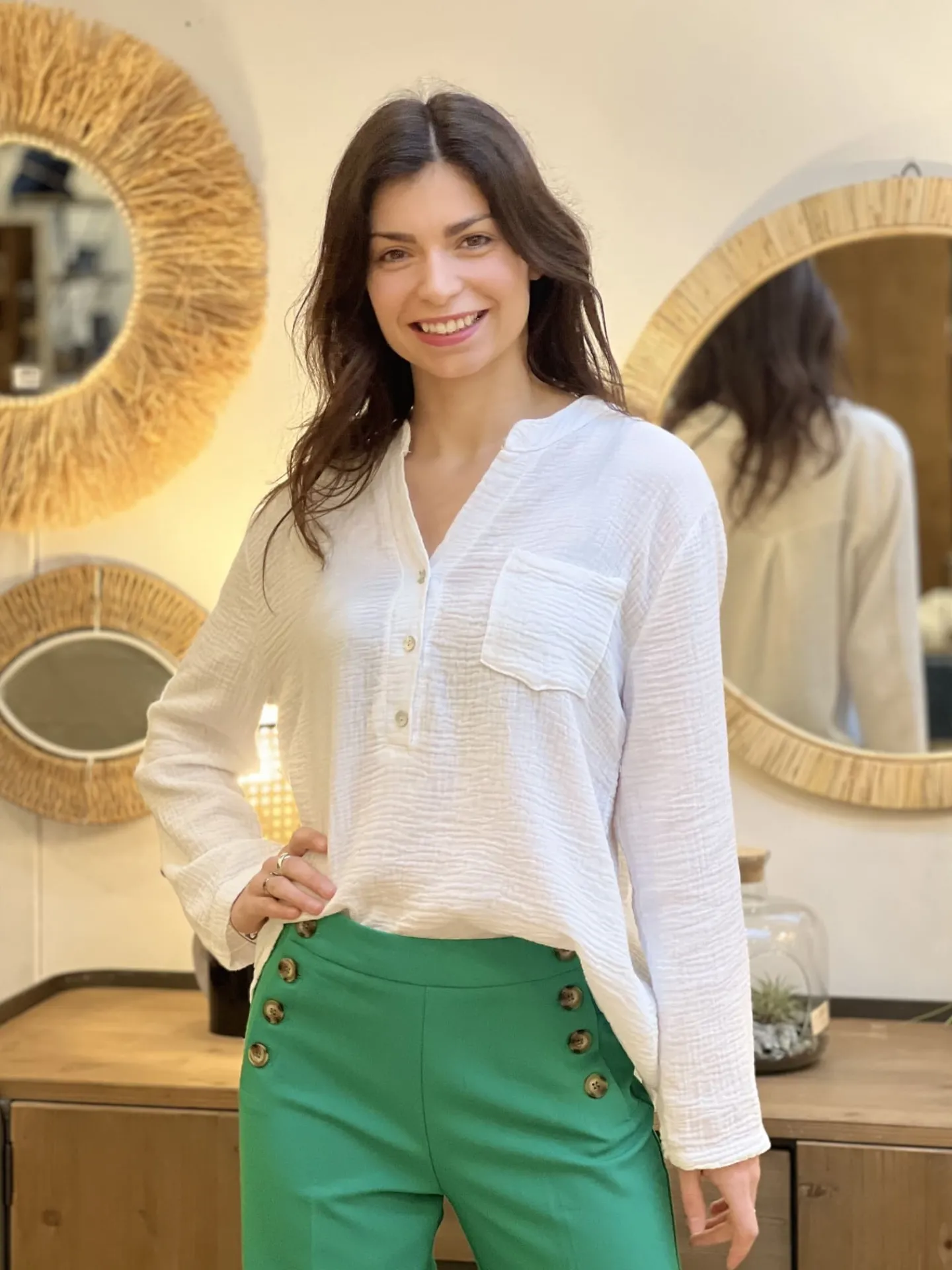 Chemise Lisandre*Mademoiselle Marcelle Flash Sale