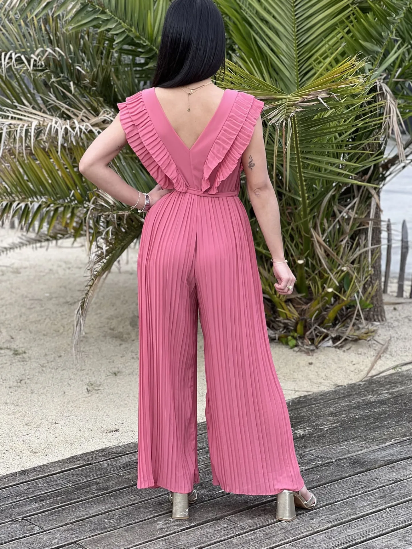 Combinaison Pantalon Rosebelle*Mademoiselle Marcelle Discount