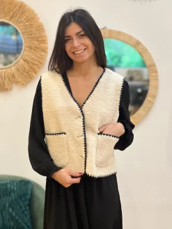 Gilet Bertille*Mademoiselle Marcelle Clearance