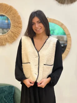 Gilet Bertille*Mademoiselle Marcelle Clearance
