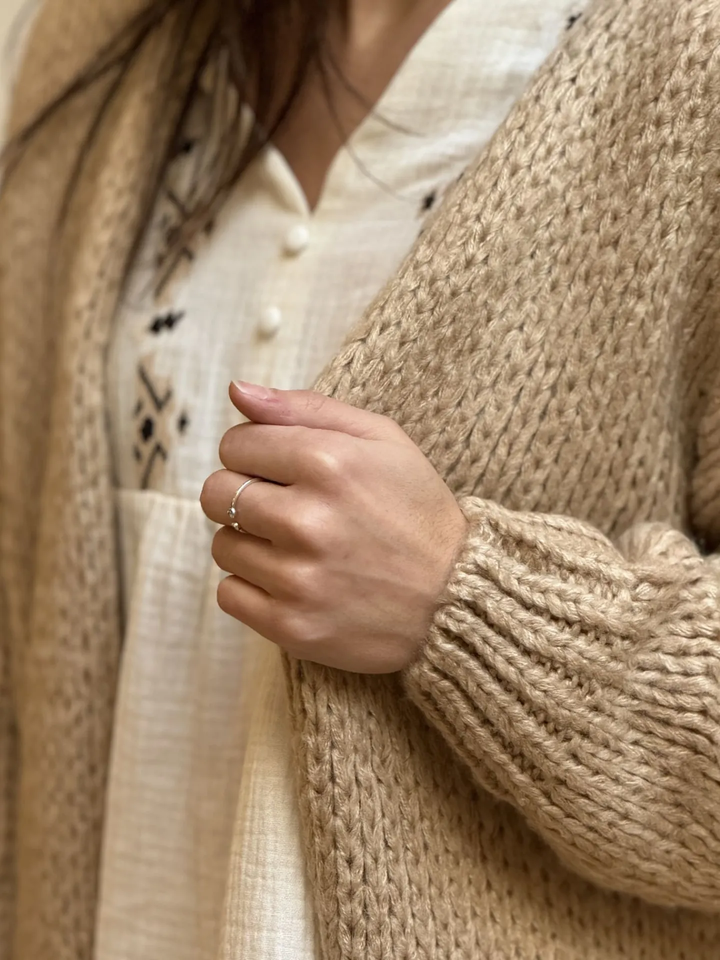 Gilet Clarisse*Mademoiselle Marcelle Clearance