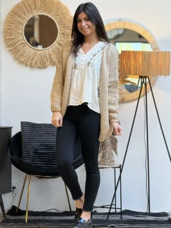 Gilet Clarisse*Mademoiselle Marcelle Clearance