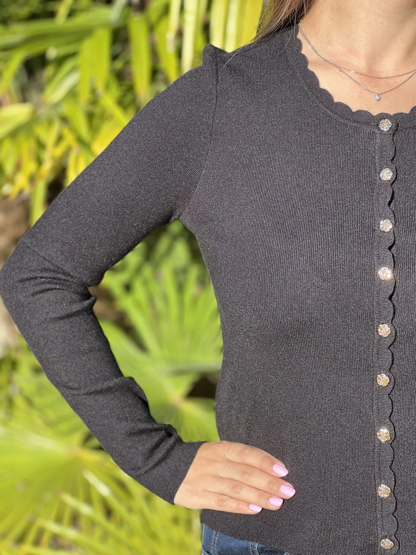 Gilet Clémence*Mademoiselle Marcelle Clearance