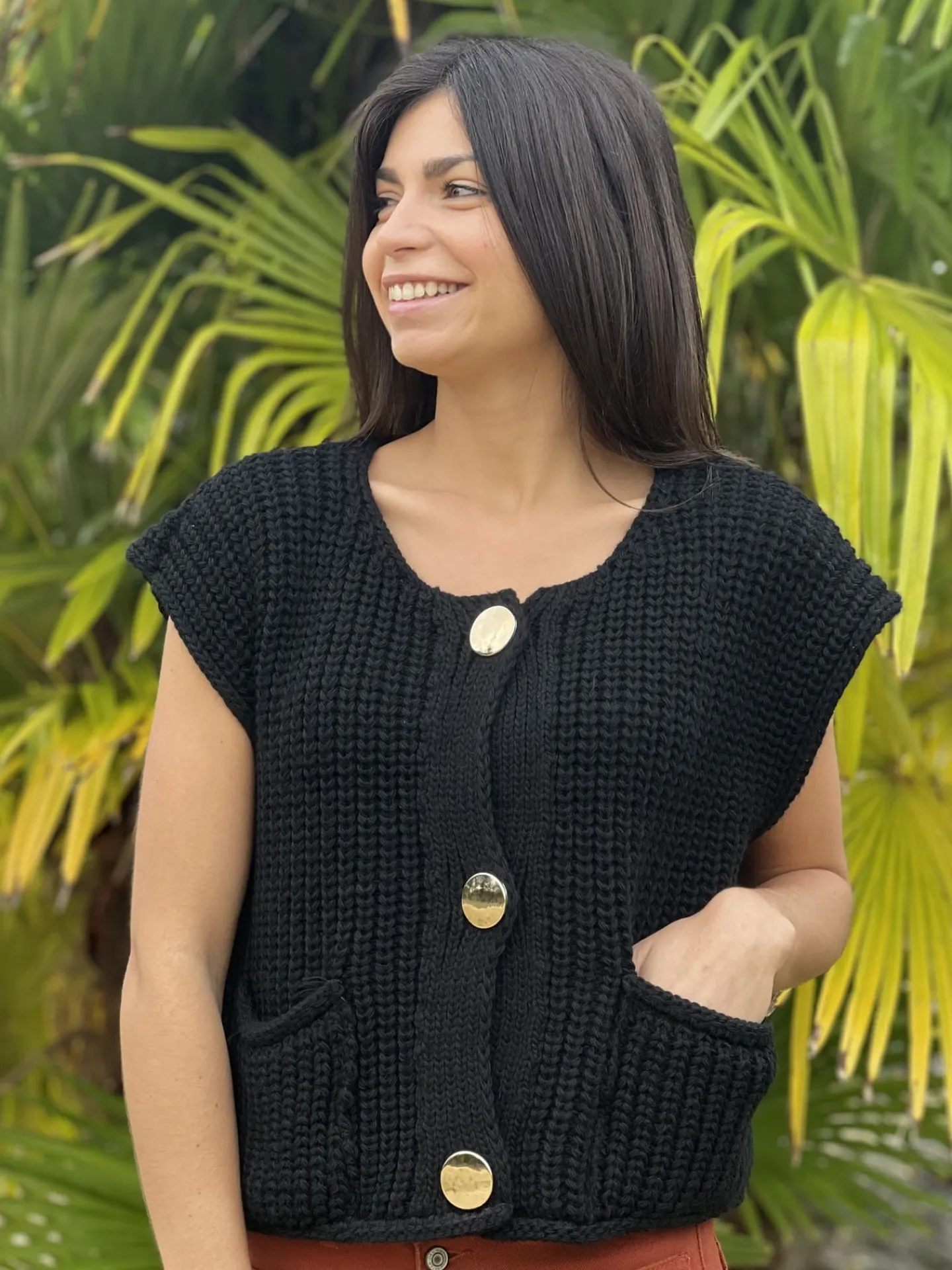 Gilet Coraline*Mademoiselle Marcelle Outlet