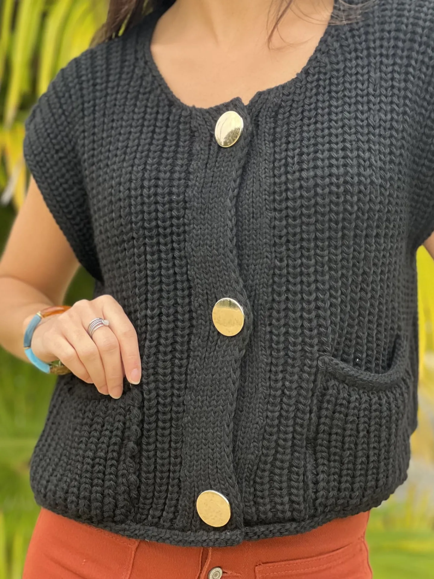 Gilet Coraline*Mademoiselle Marcelle Outlet