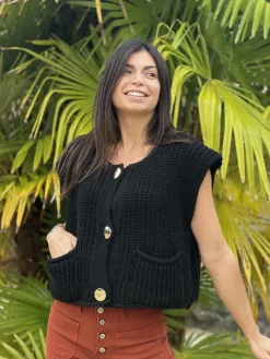 Gilet Coraline*Mademoiselle Marcelle Outlet
