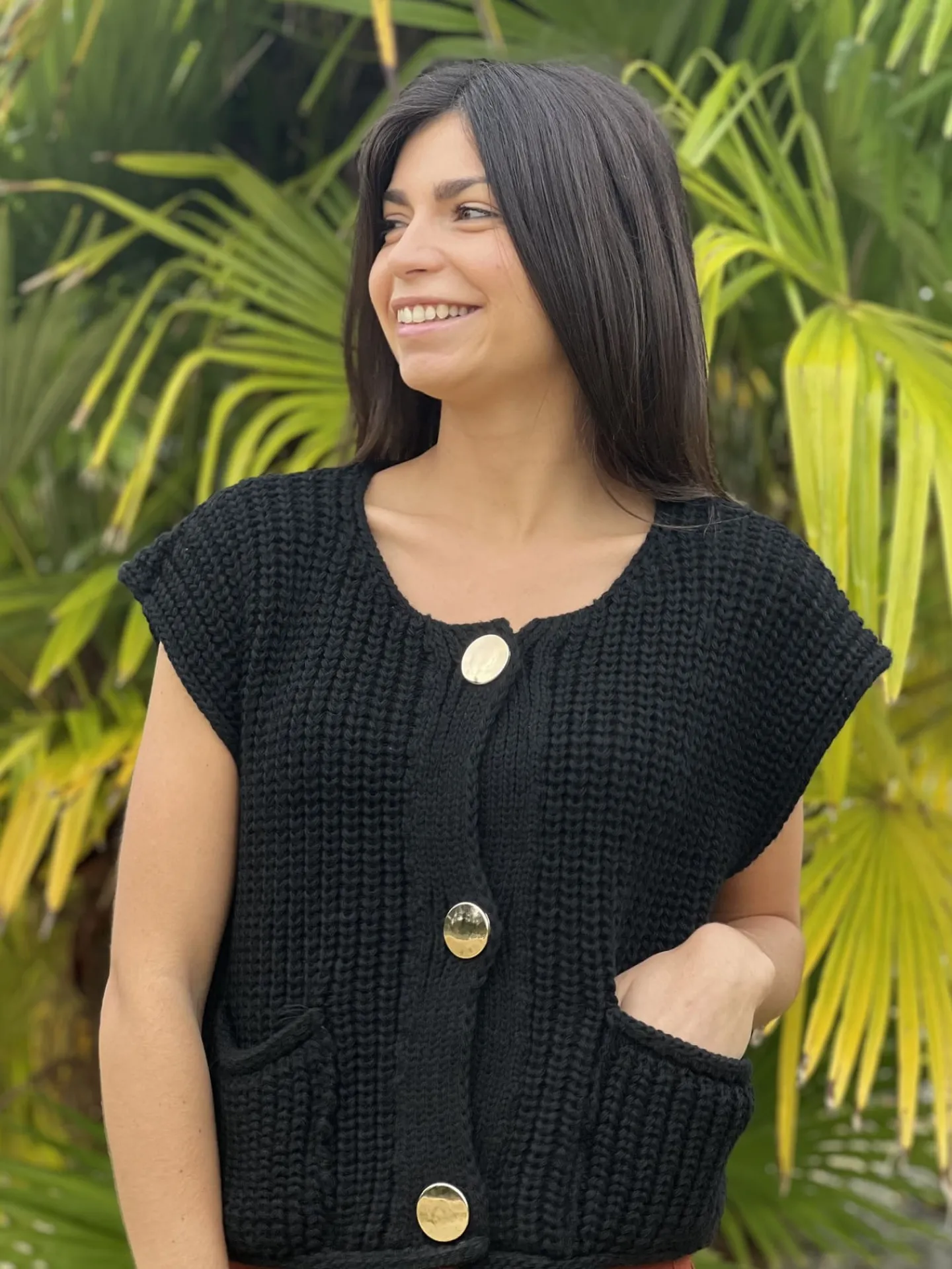 Gilet Coraline*Mademoiselle Marcelle Outlet
