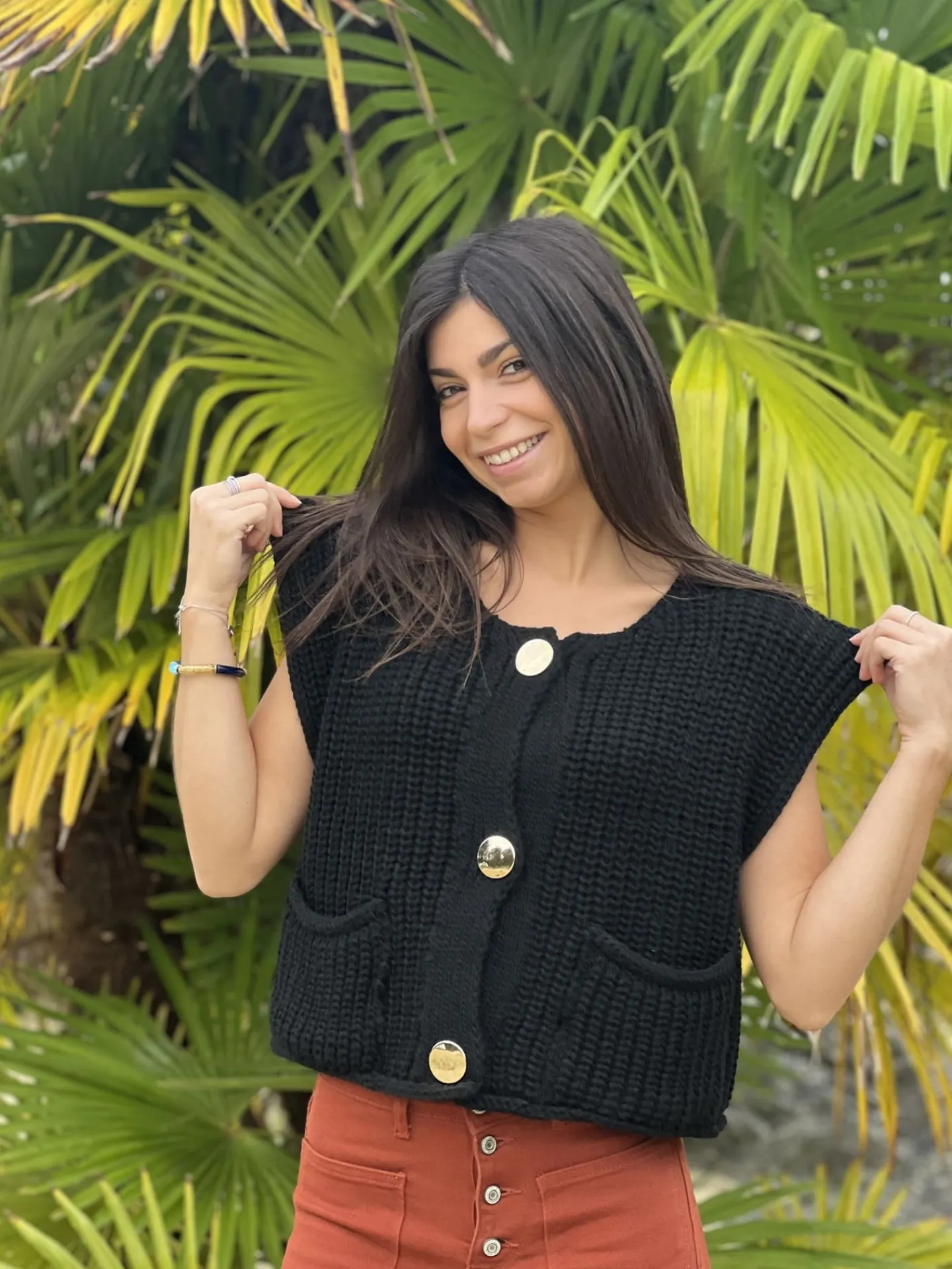 Gilet Coraline*Mademoiselle Marcelle Outlet