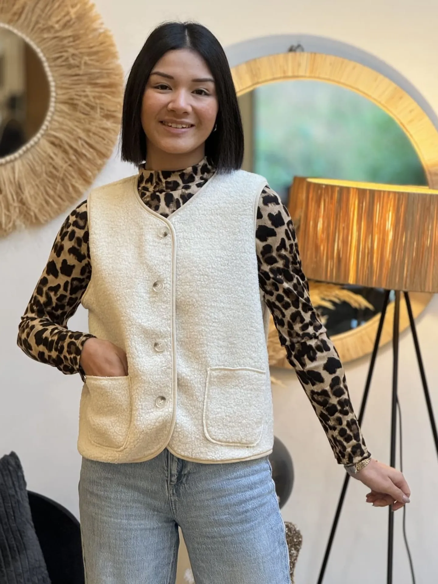 Gilet Félicienne*Mademoiselle Marcelle Clearance