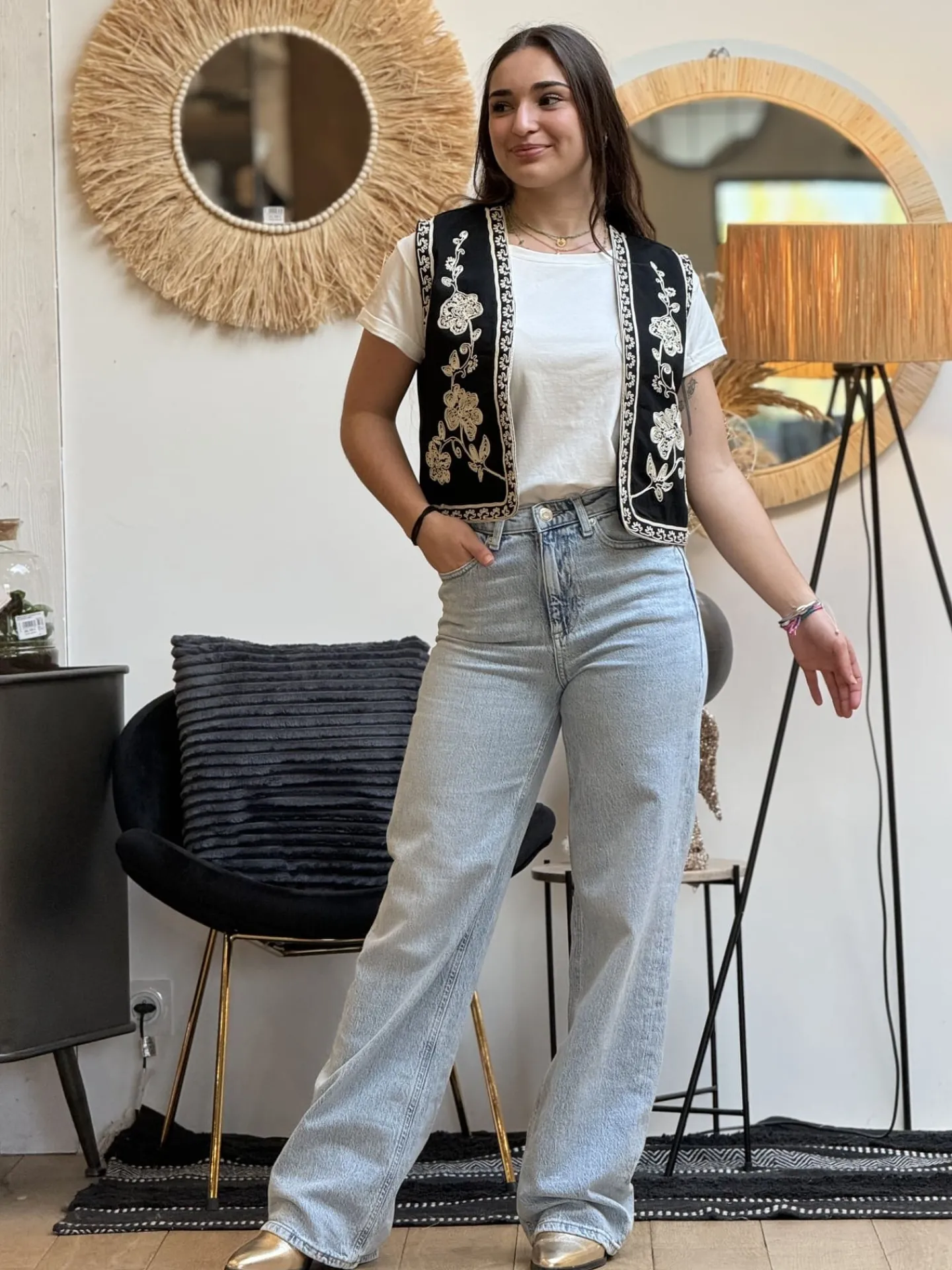 Gilet Germaine*Mademoiselle Marcelle Clearance