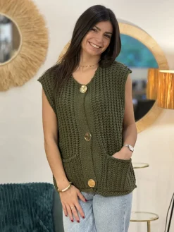 Gilet Isélia*Mademoiselle Marcelle New