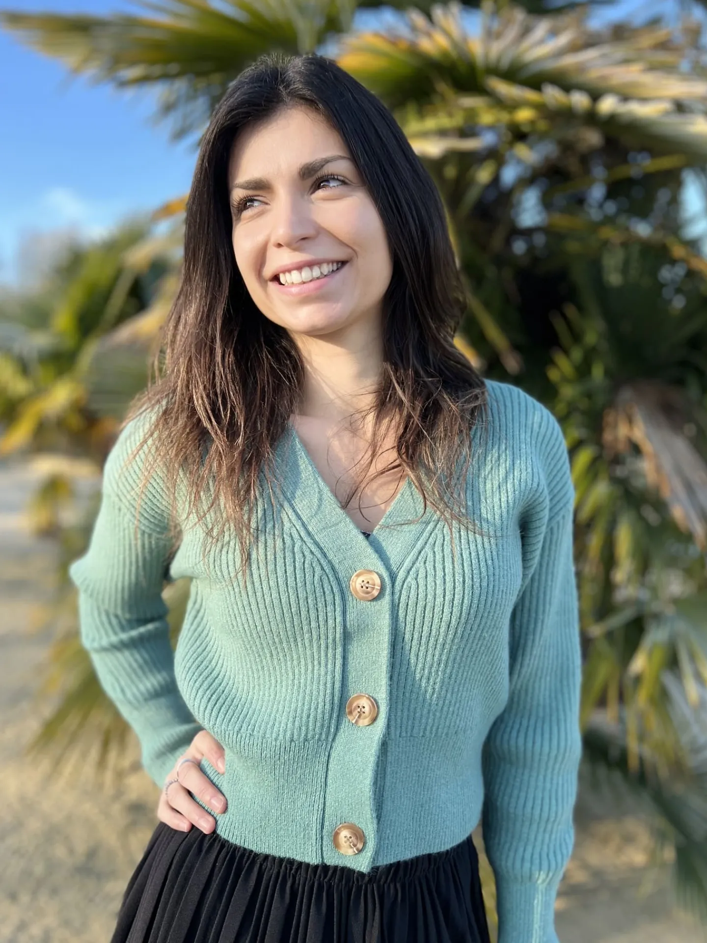 Gilet Jade*Mademoiselle Marcelle Store