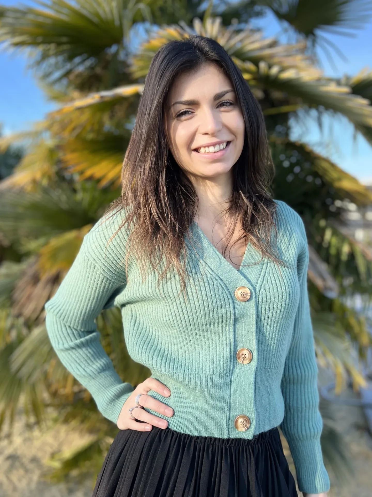 Gilet Jade*Mademoiselle Marcelle Store