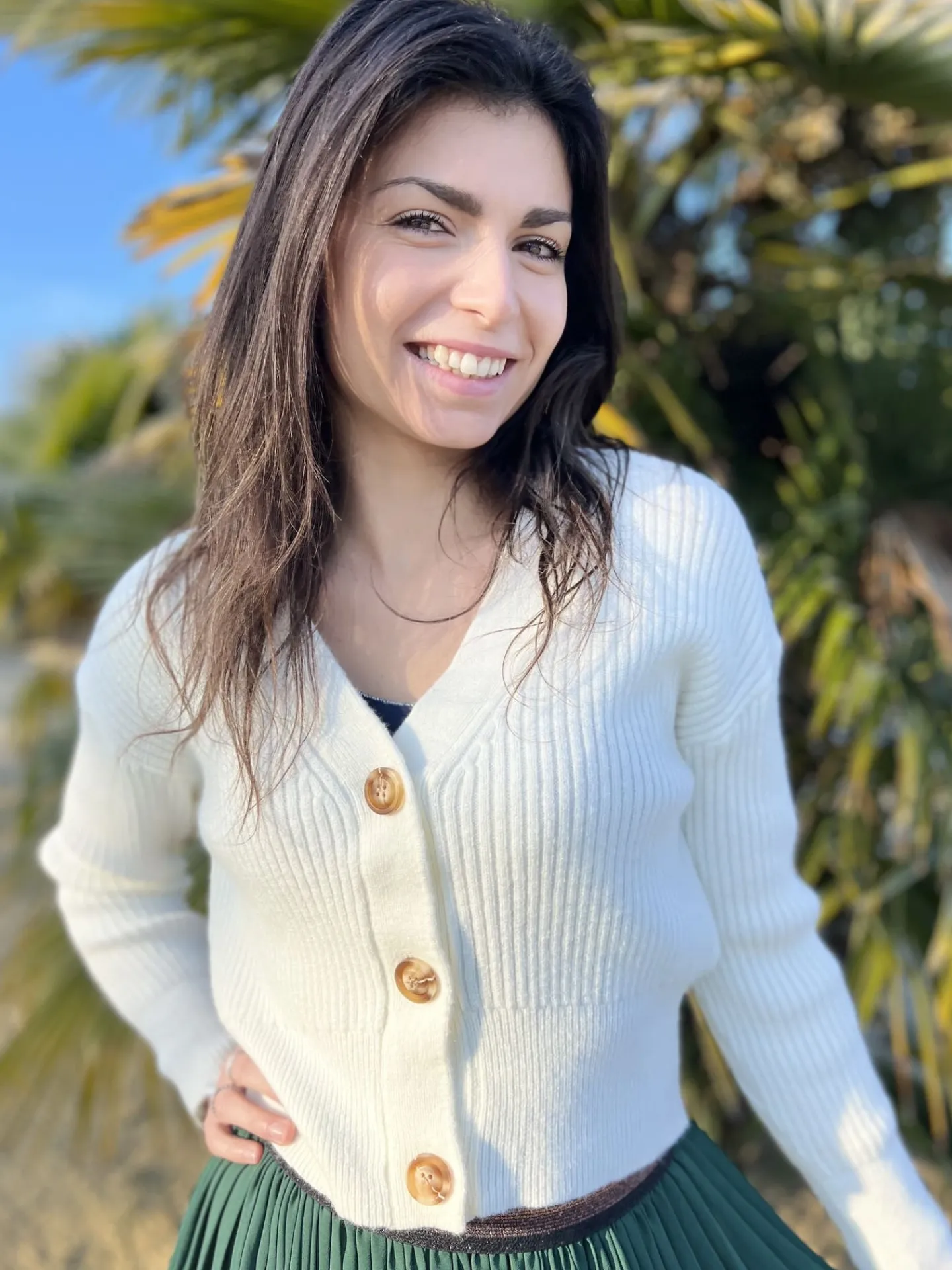 Gilet Jade*Mademoiselle Marcelle Store