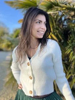 Gilet Jade*Mademoiselle Marcelle Store