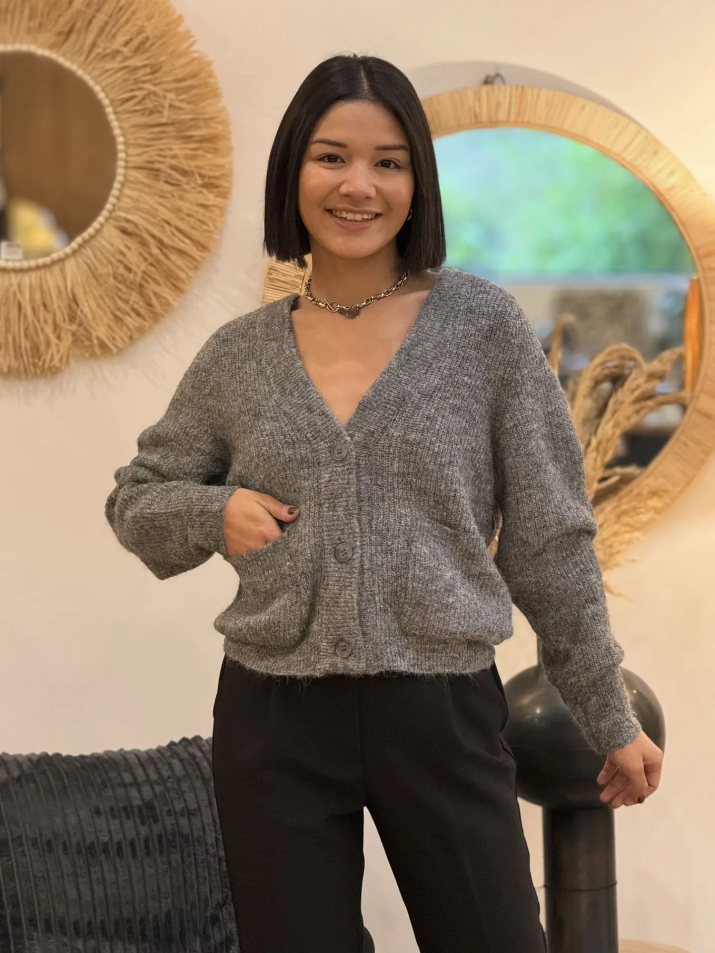Gilet Léodia*Mademoiselle Marcelle Shop