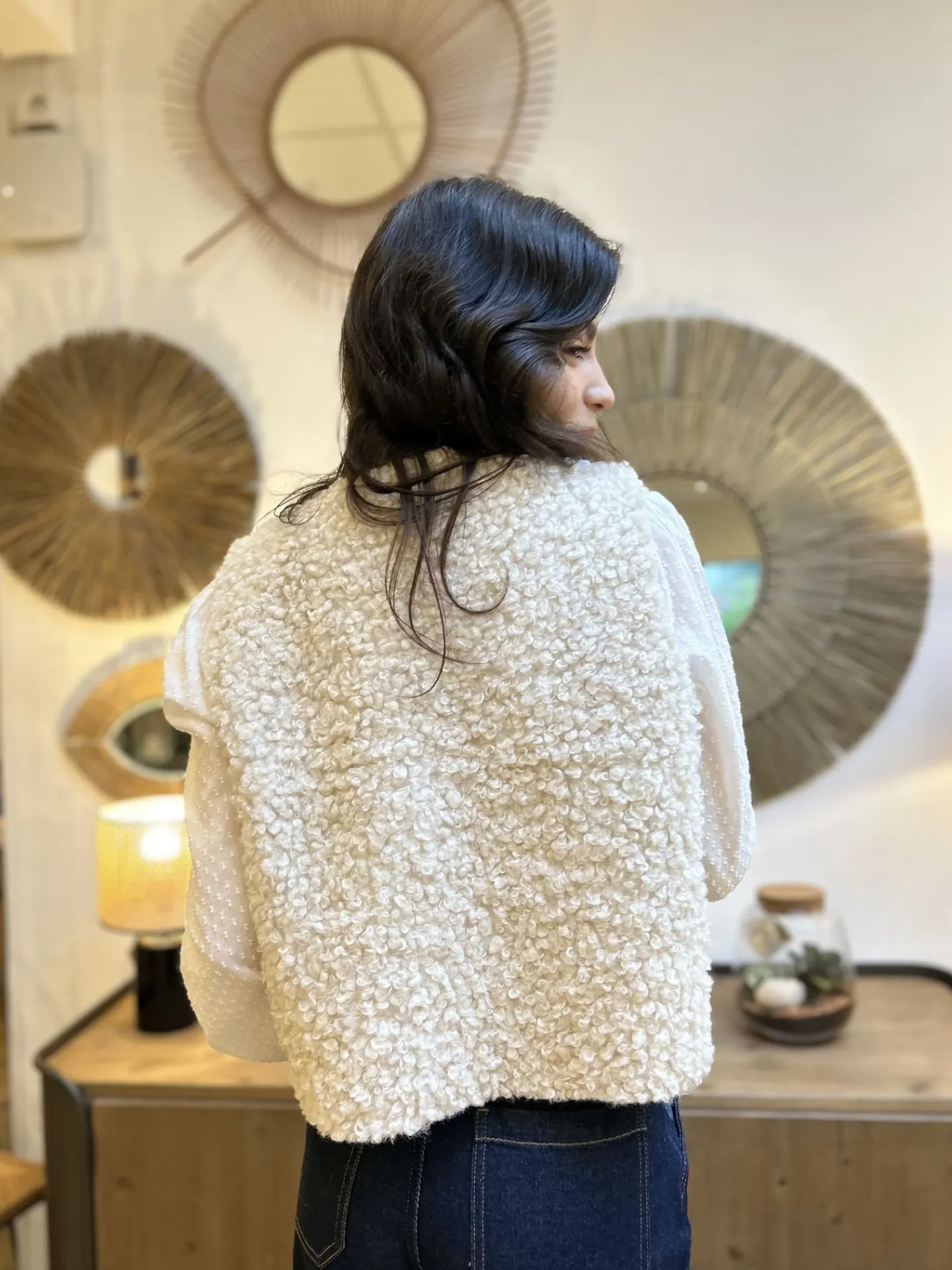 Gilet Violaine*Mademoiselle Marcelle New
