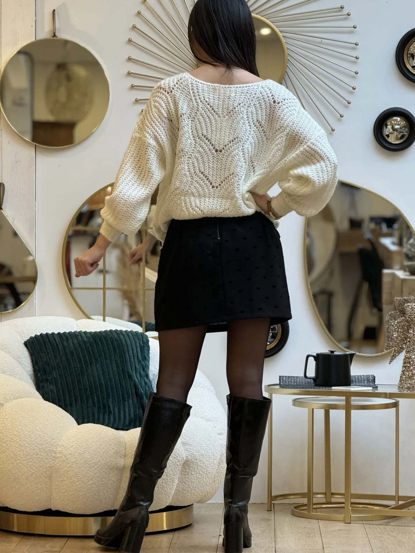 Jupe Isélia*Mademoiselle Marcelle Discount