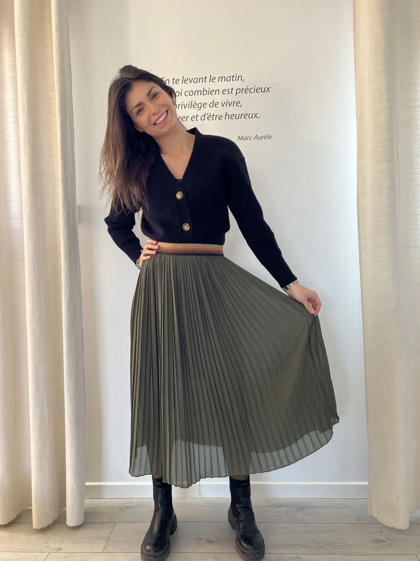 Jupe Jade*Mademoiselle Marcelle Store