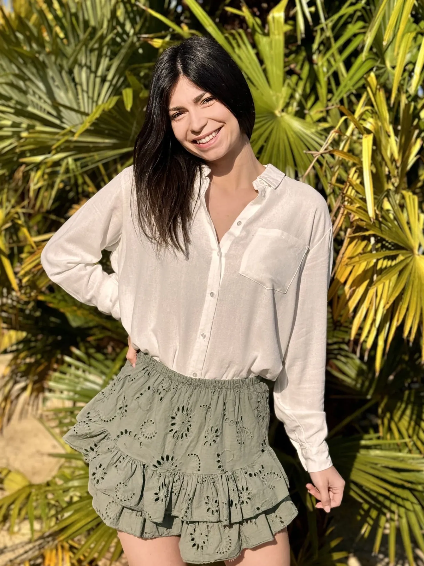 Jupe-short Liane*Mademoiselle Marcelle Shop