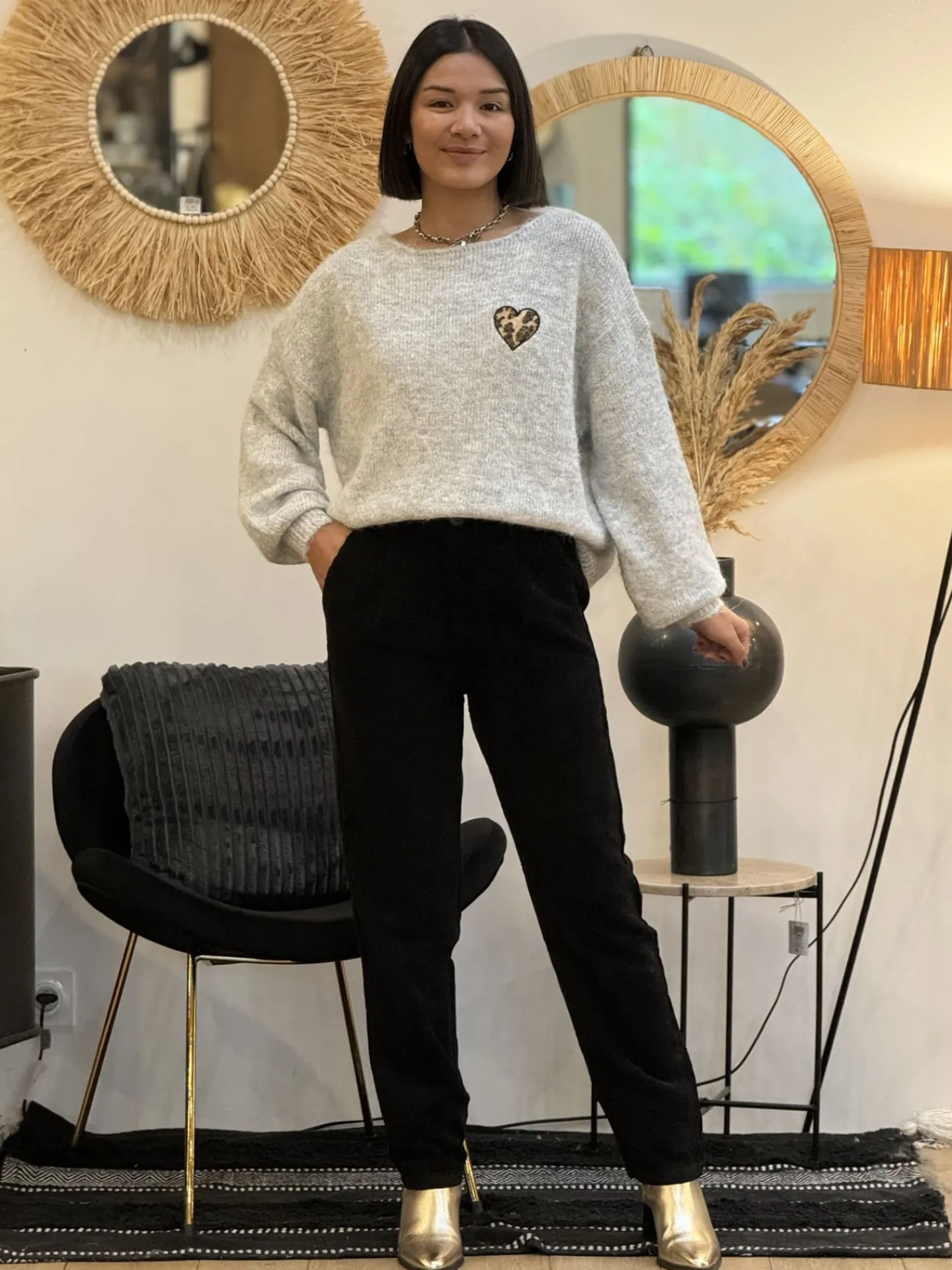 Pantalon Estelle*Mademoiselle Marcelle Cheap