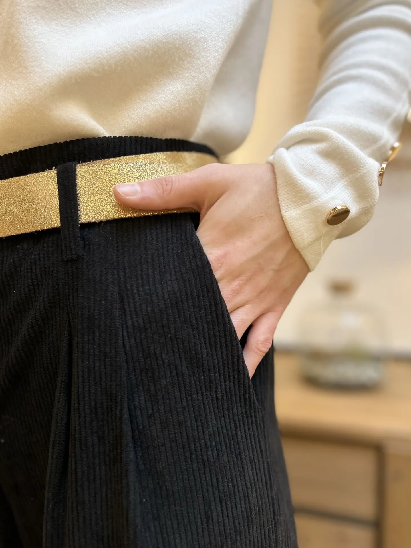Pantalon Irina*Mademoiselle Marcelle Best Sale