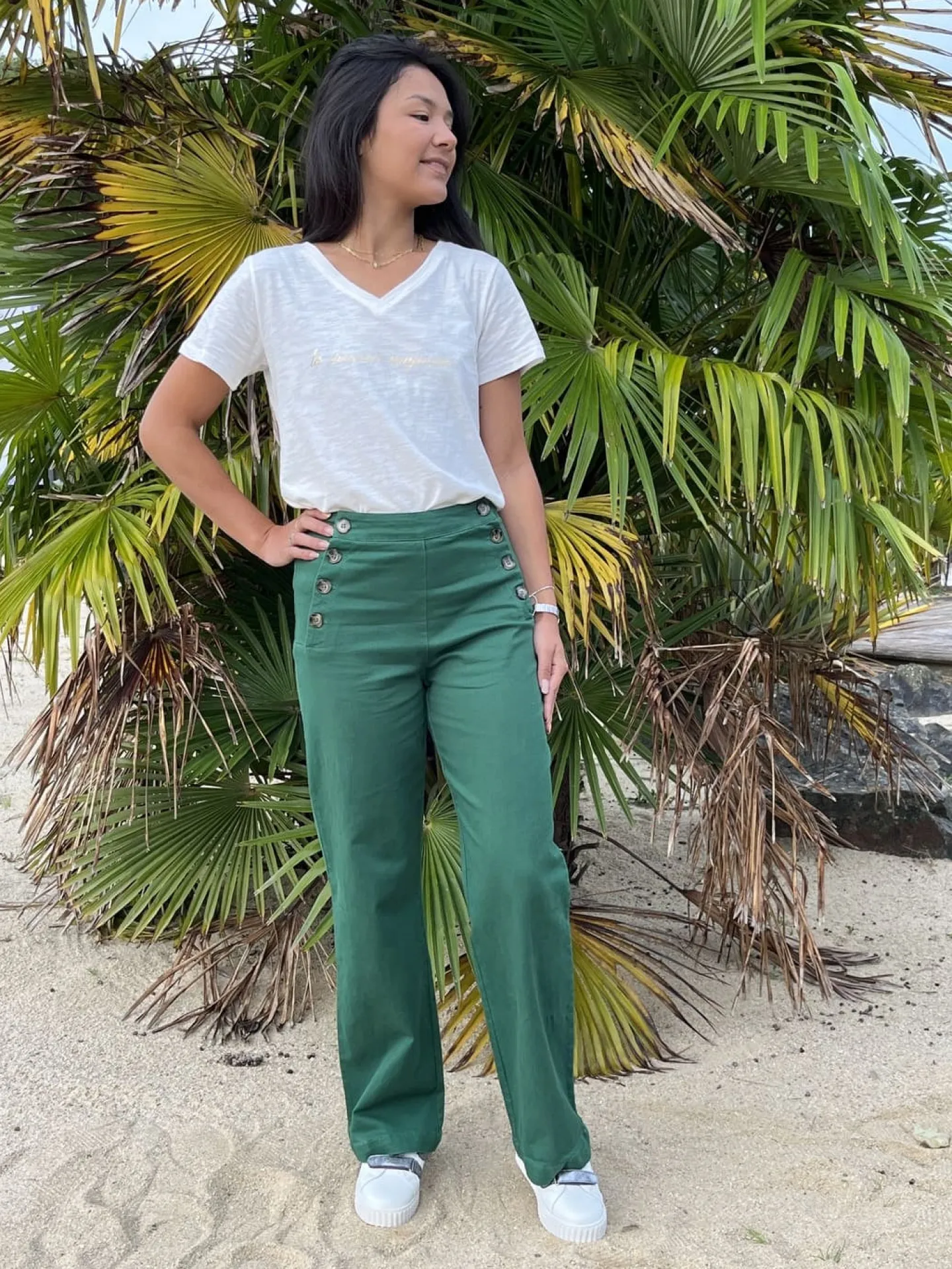 Pantalon Isélia*Mademoiselle Marcelle Online