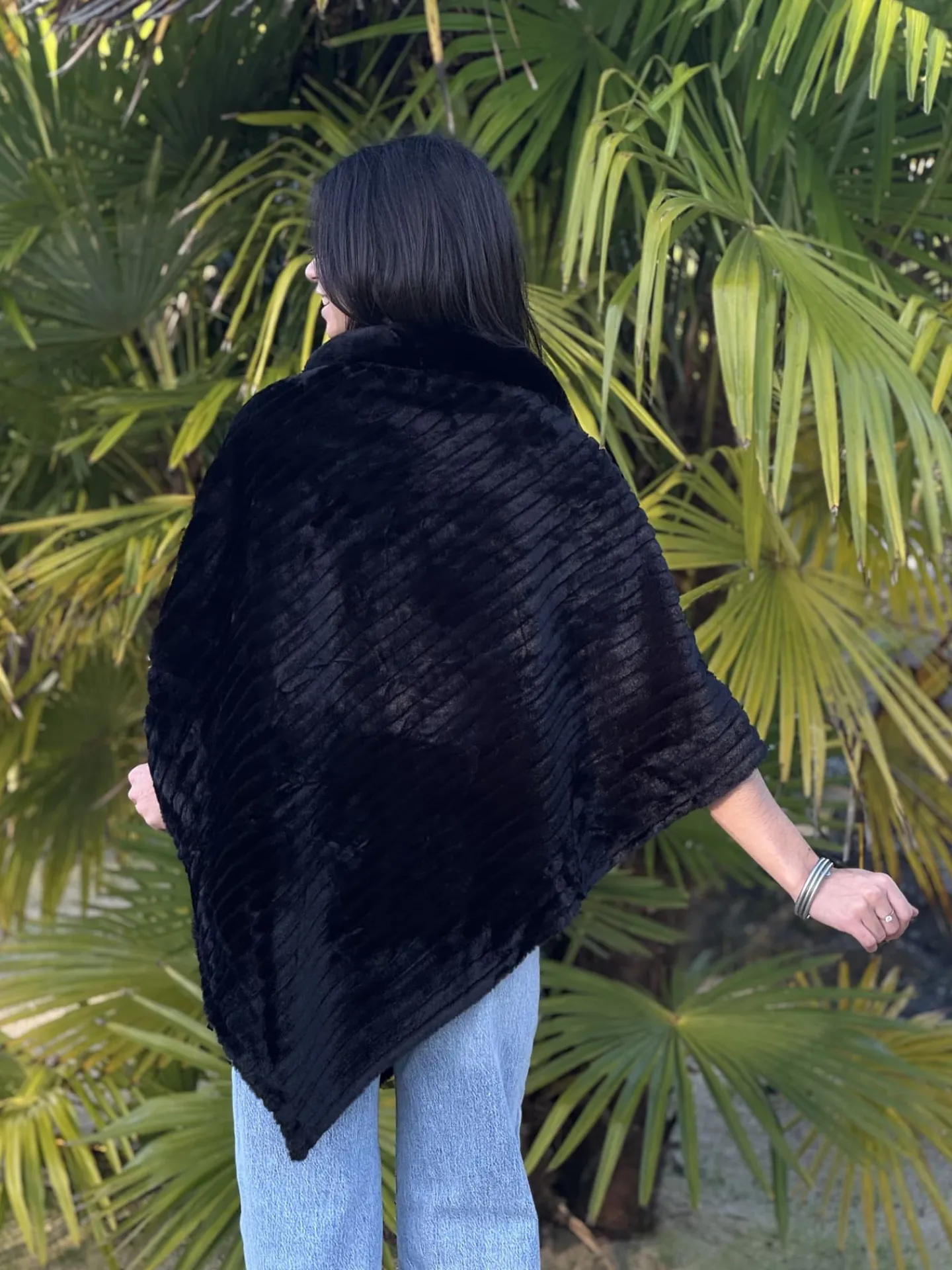 Poncho Cléane*Mademoiselle Marcelle Cheap