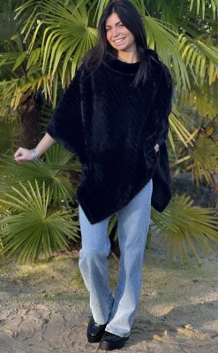 Poncho Cléane*Mademoiselle Marcelle Cheap