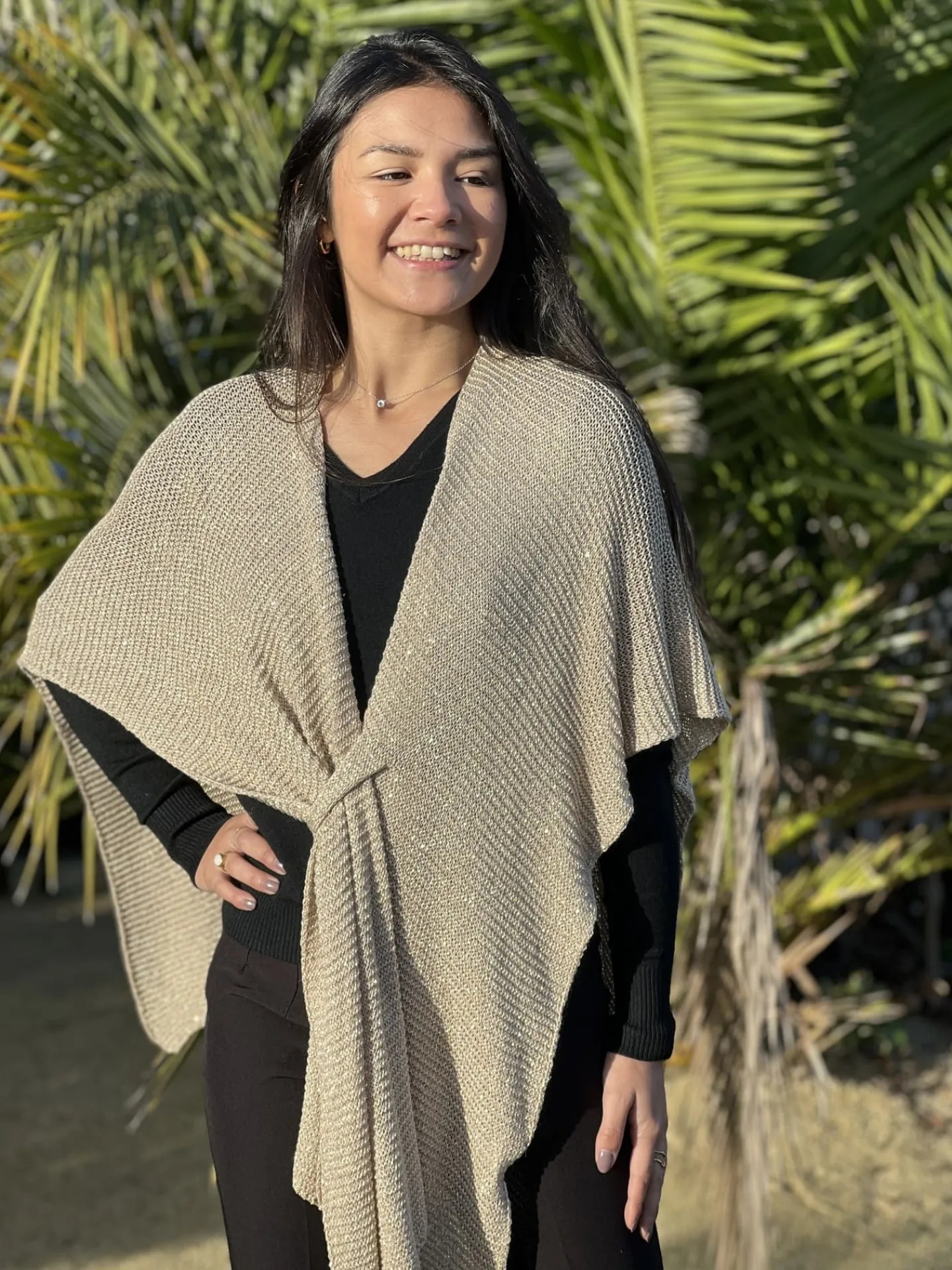 Poncho Romy*Mademoiselle Marcelle Best Sale