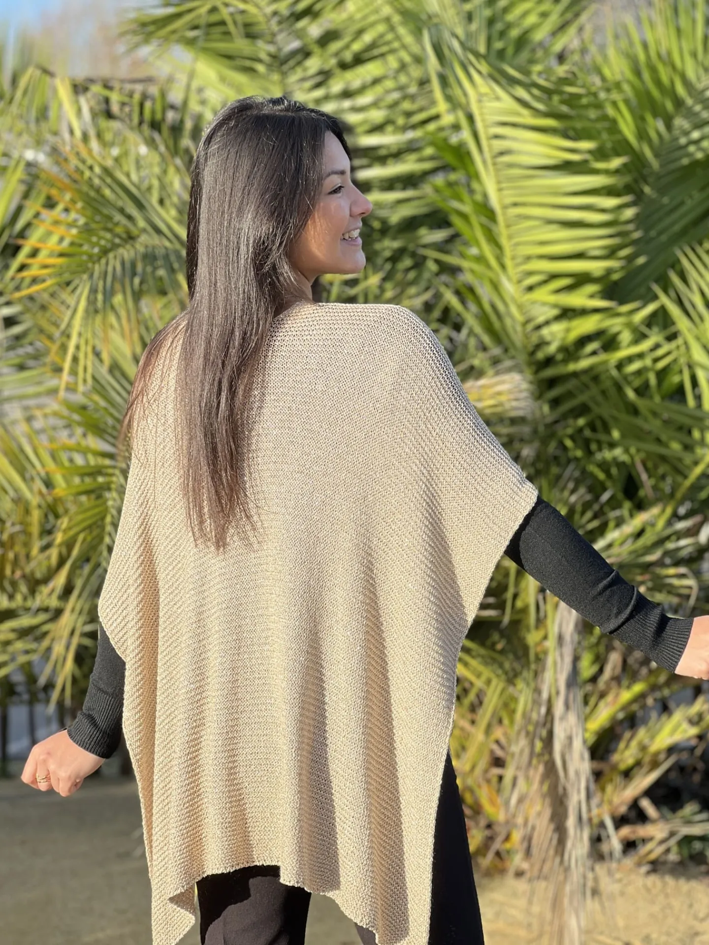 Poncho Romy*Mademoiselle Marcelle Best Sale