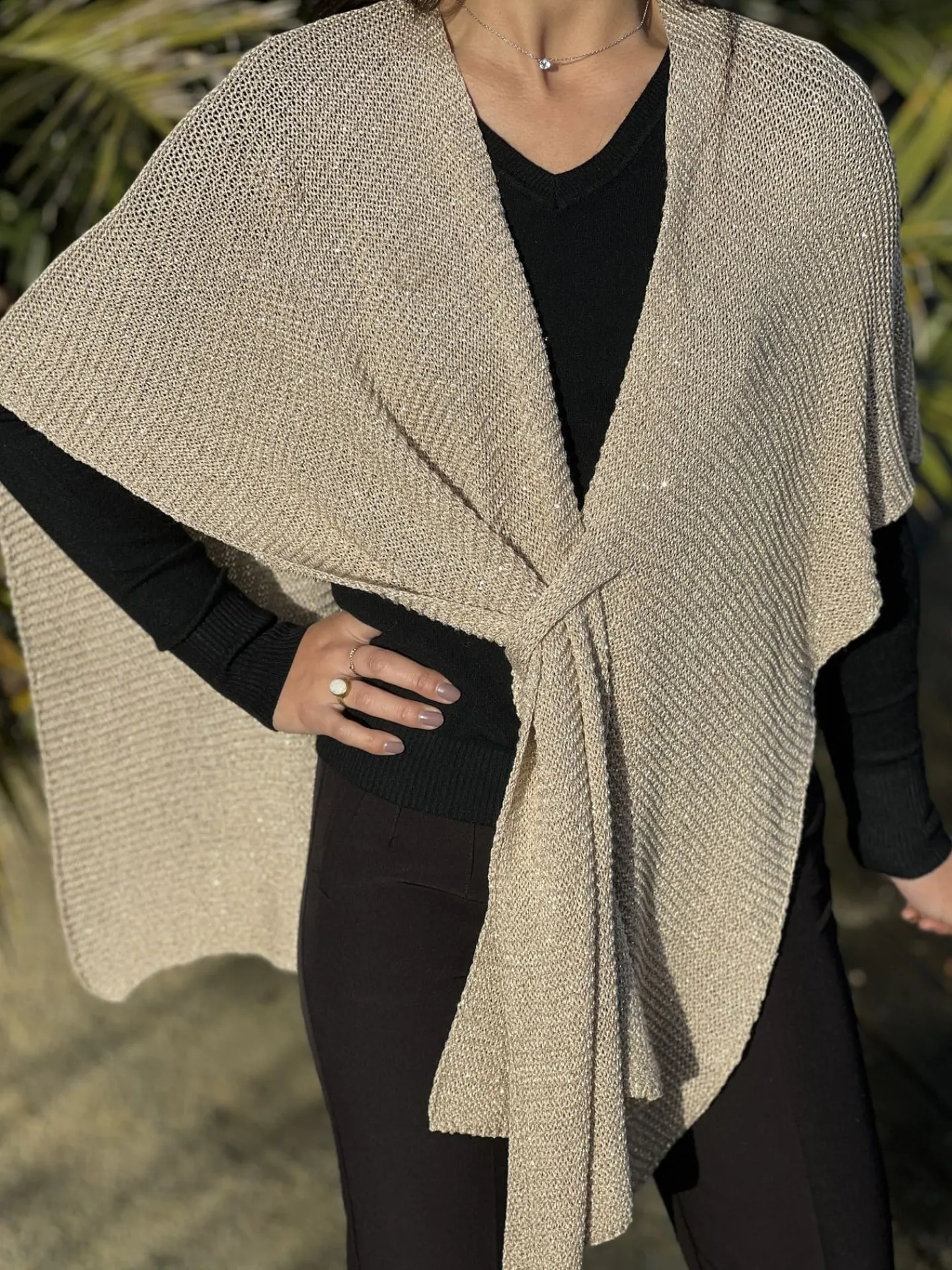 Poncho Romy*Mademoiselle Marcelle Best Sale