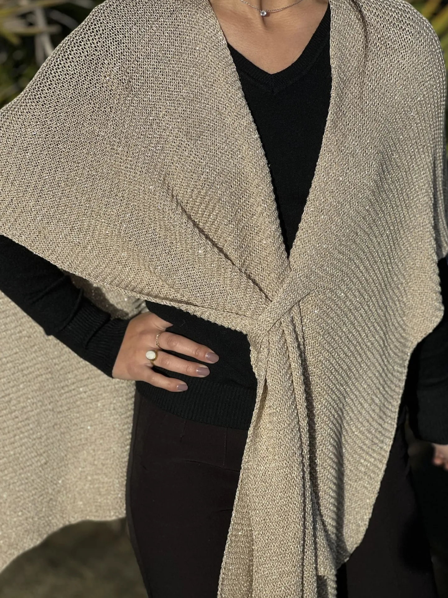 Poncho Romy*Mademoiselle Marcelle Best Sale