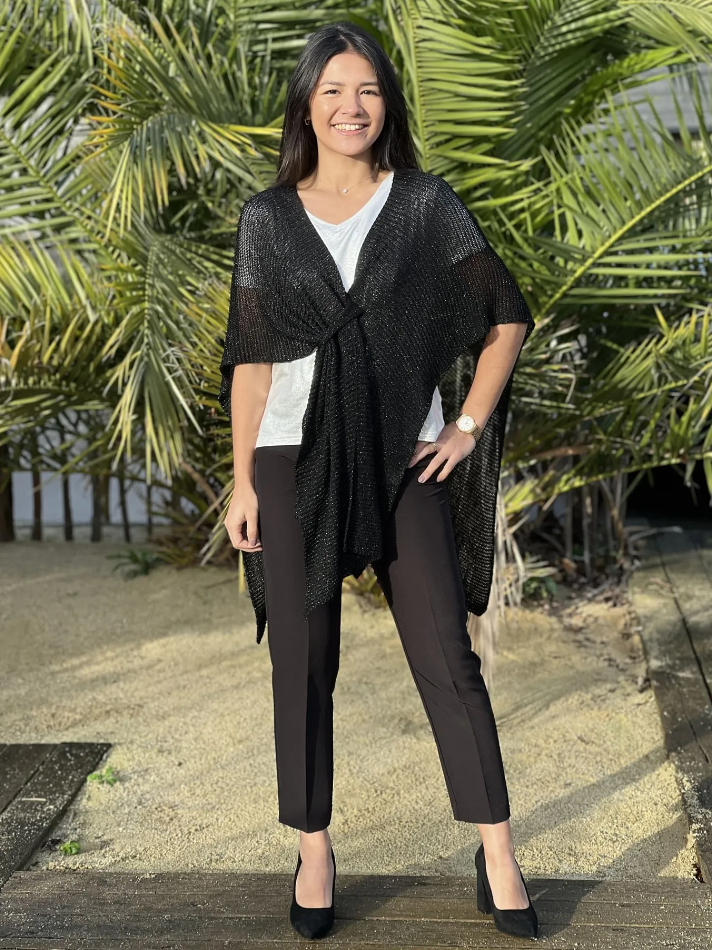 Poncho Romy*Mademoiselle Marcelle Best Sale