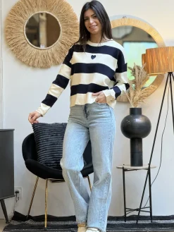 Pull Charline*Mademoiselle Marcelle Clearance