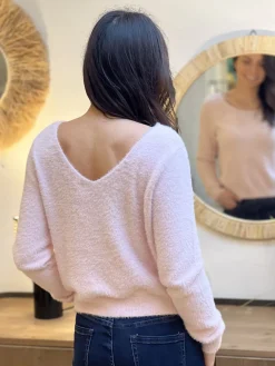 Pull Colombe*Mademoiselle Marcelle Store