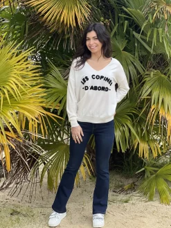 Pull Les Copines d'abord*Mademoiselle Marcelle New