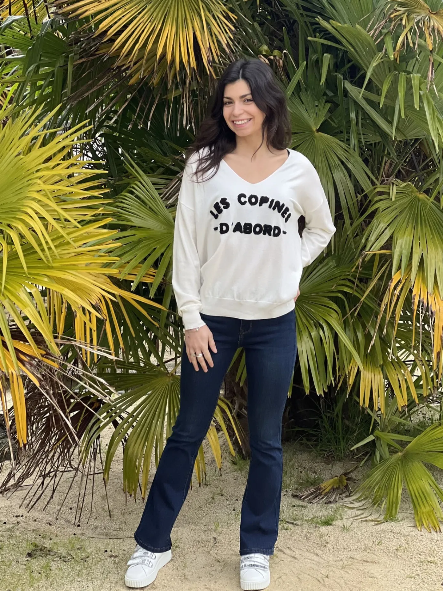 Pull Les Copines d'abord*Mademoiselle Marcelle New