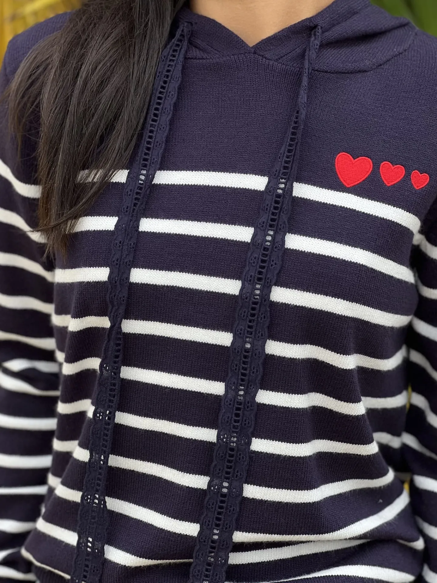 Pull marinière Célicia*Mademoiselle Marcelle Fashion