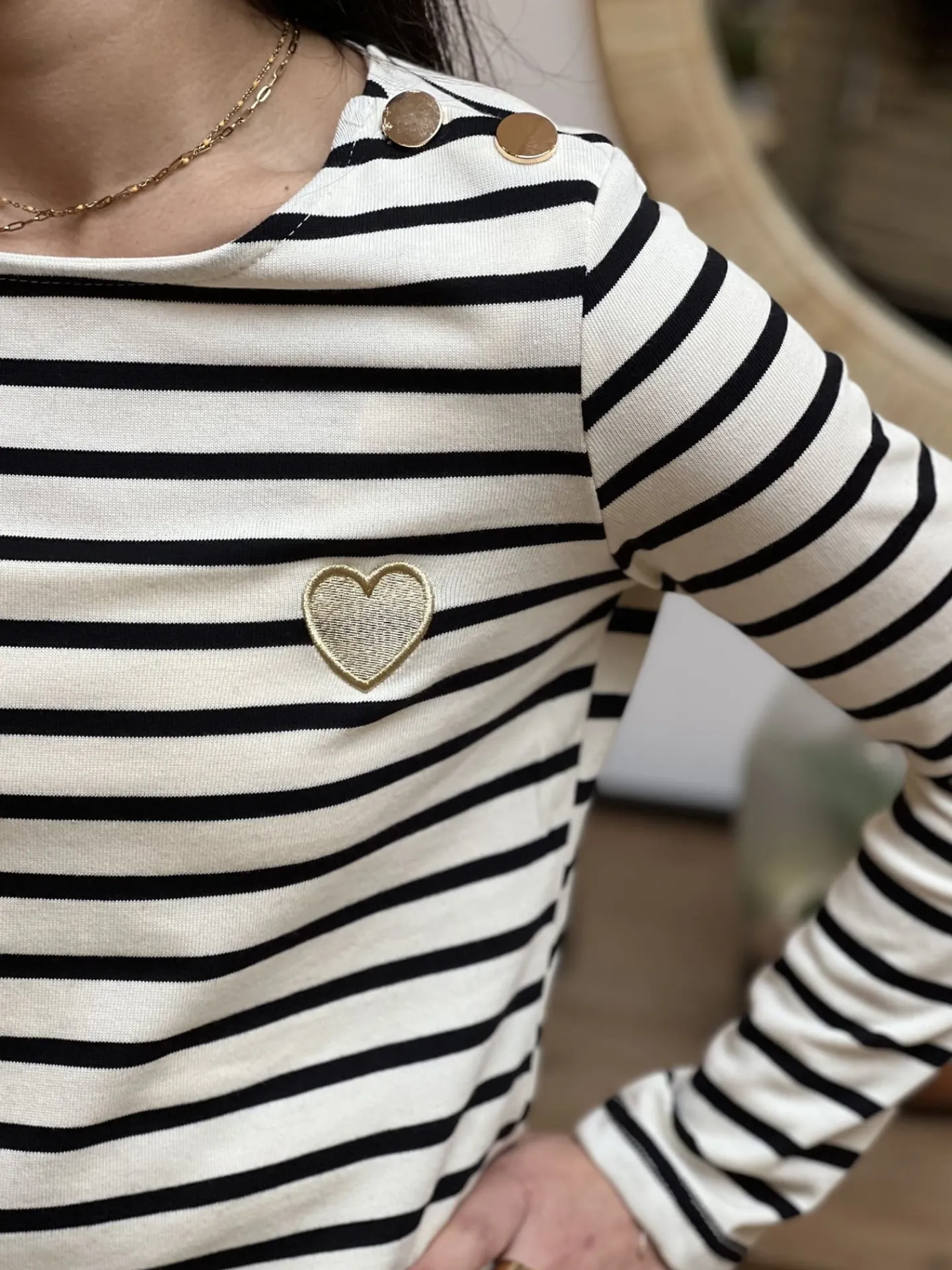 Pull Marinière Coraline*Mademoiselle Marcelle Clearance