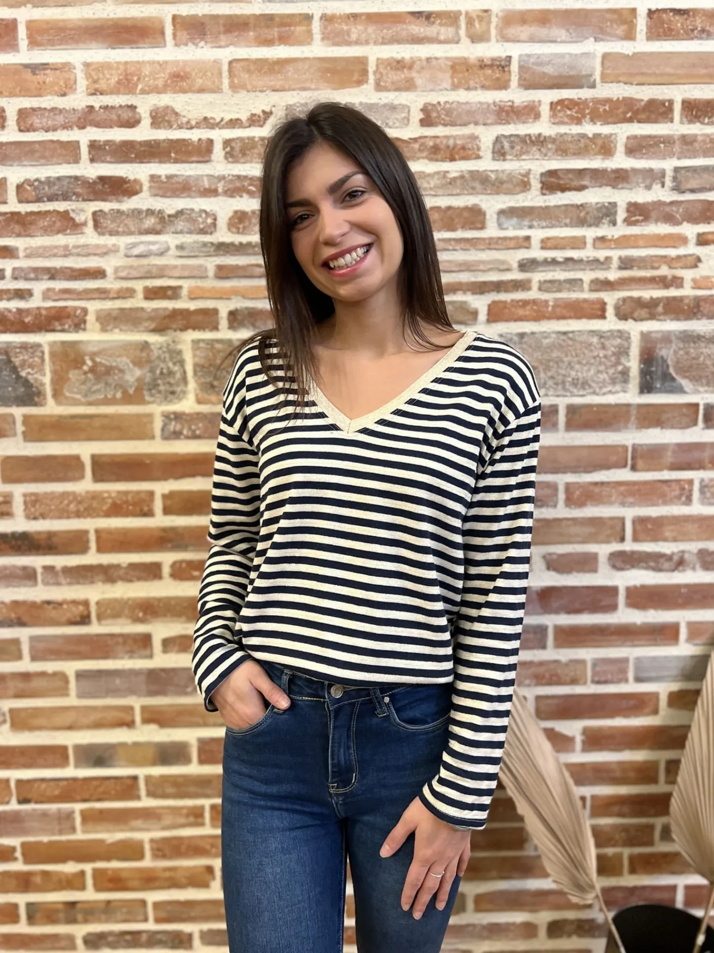 Pull marinière Éline*Mademoiselle Marcelle Store