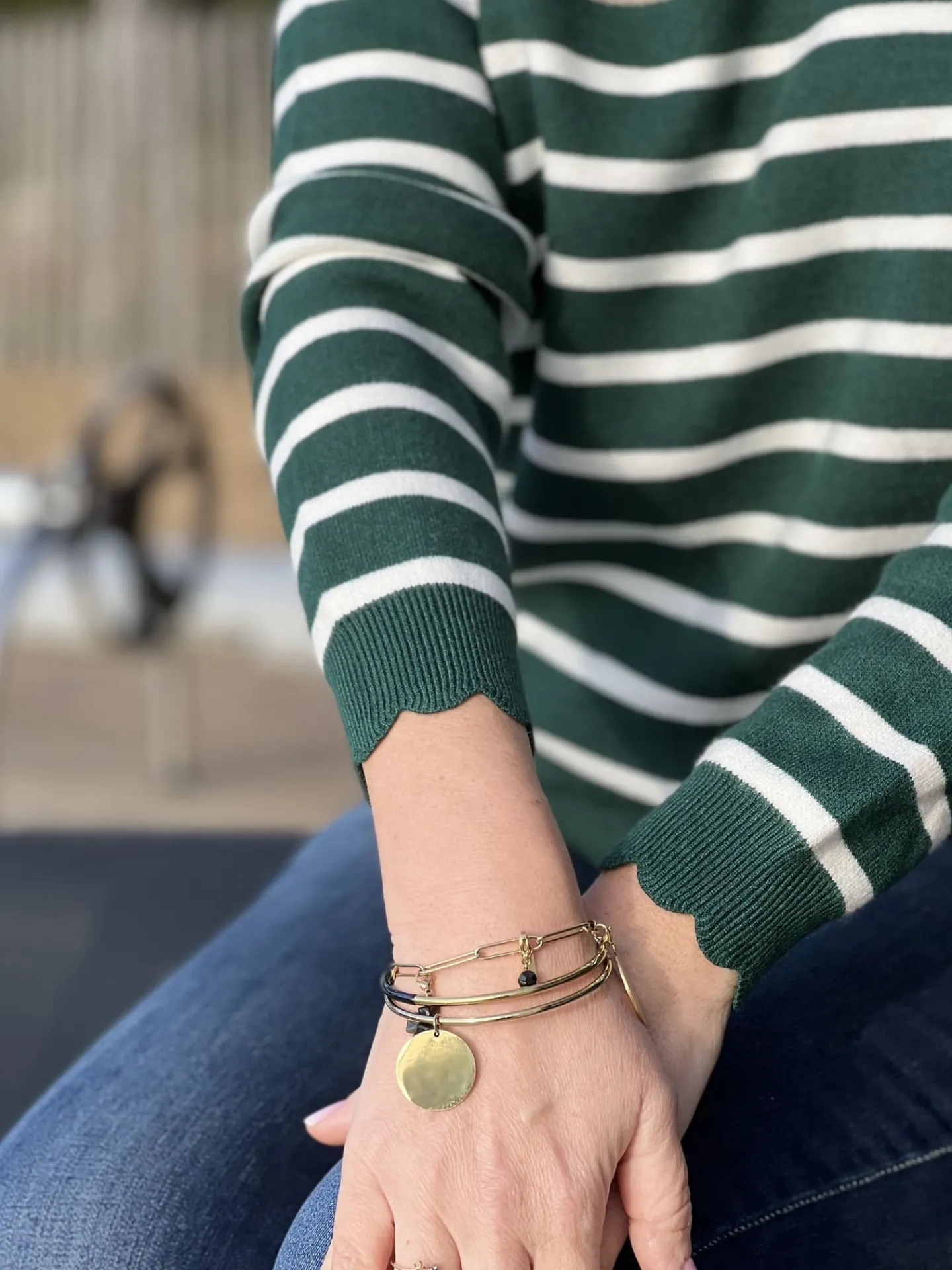 Pull marinière Linette*Mademoiselle Marcelle Fashion