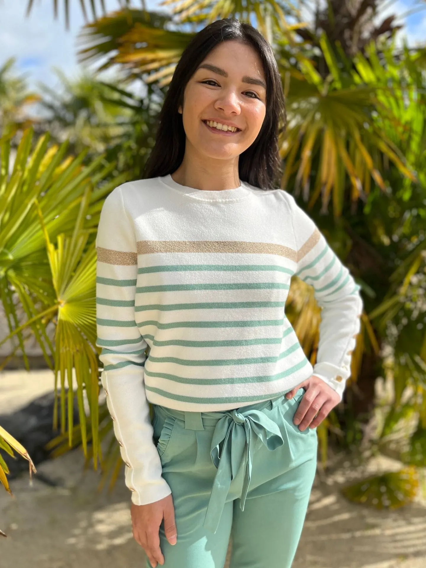 Pull marinière Nydia*Mademoiselle Marcelle New